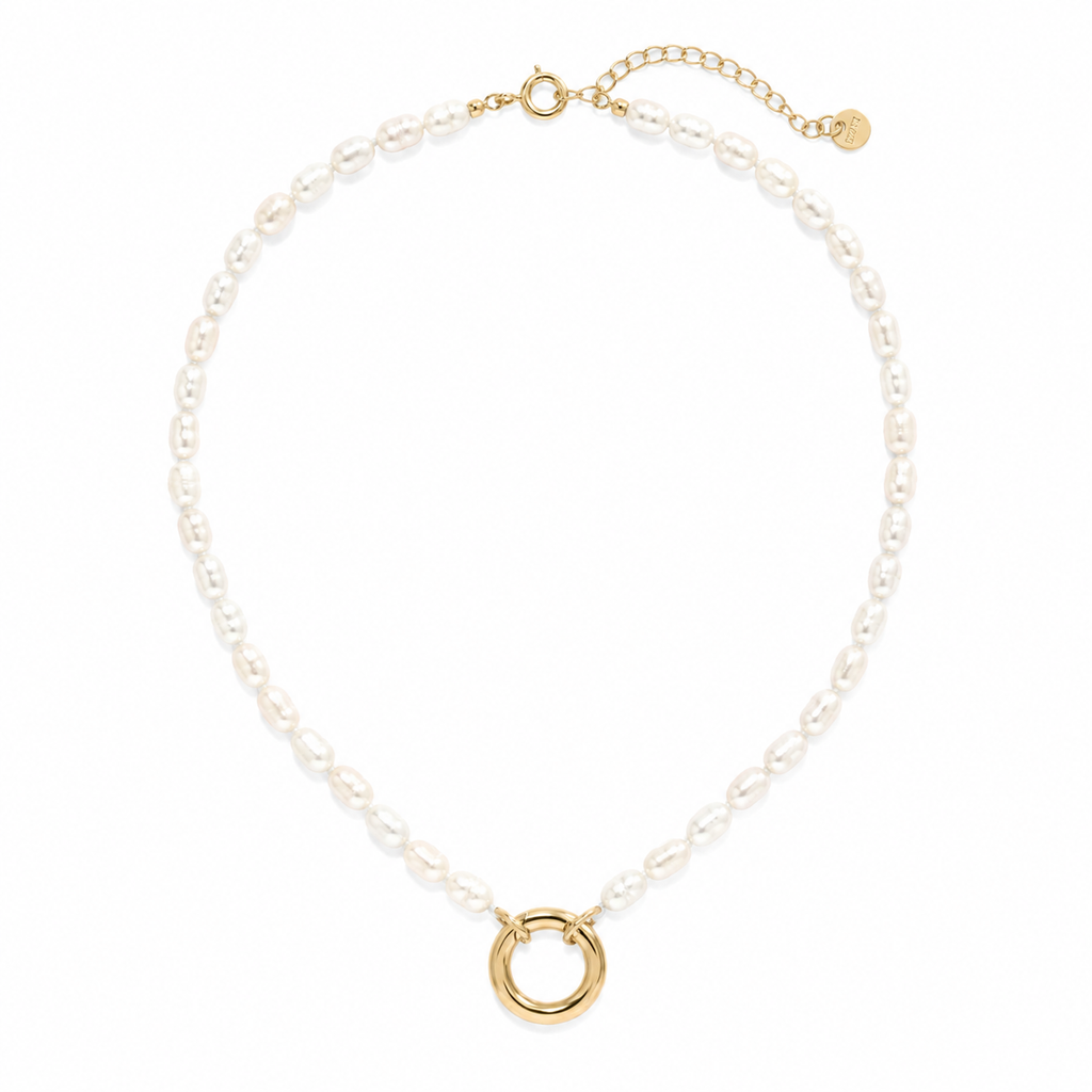 Pearl Ring Necklace