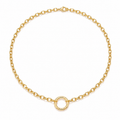 Charm Cable Chain Necklace 18"