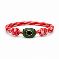 The Cherry Gemstone Paracord Bracelet