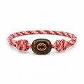 The Ruby Ember Gemstone Paracord Bracelet