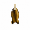 Tiger’s Eye Fish Pendant