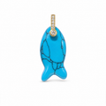 Turquoise Fish Pendant