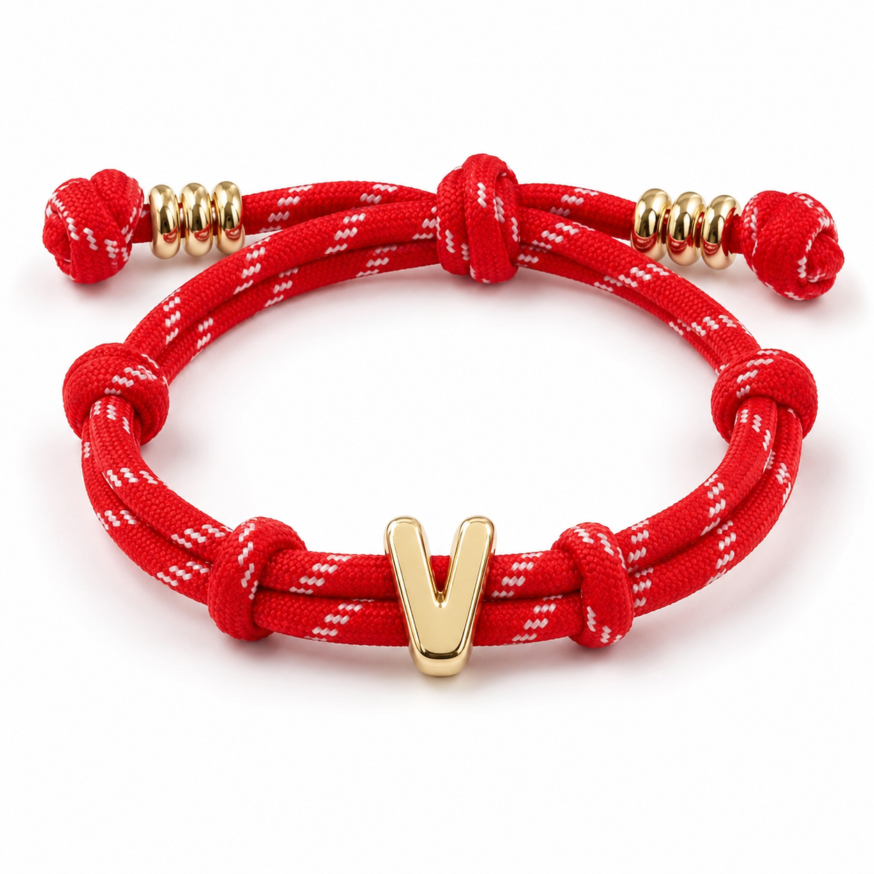 Personalized Initial Paracord Bracelet