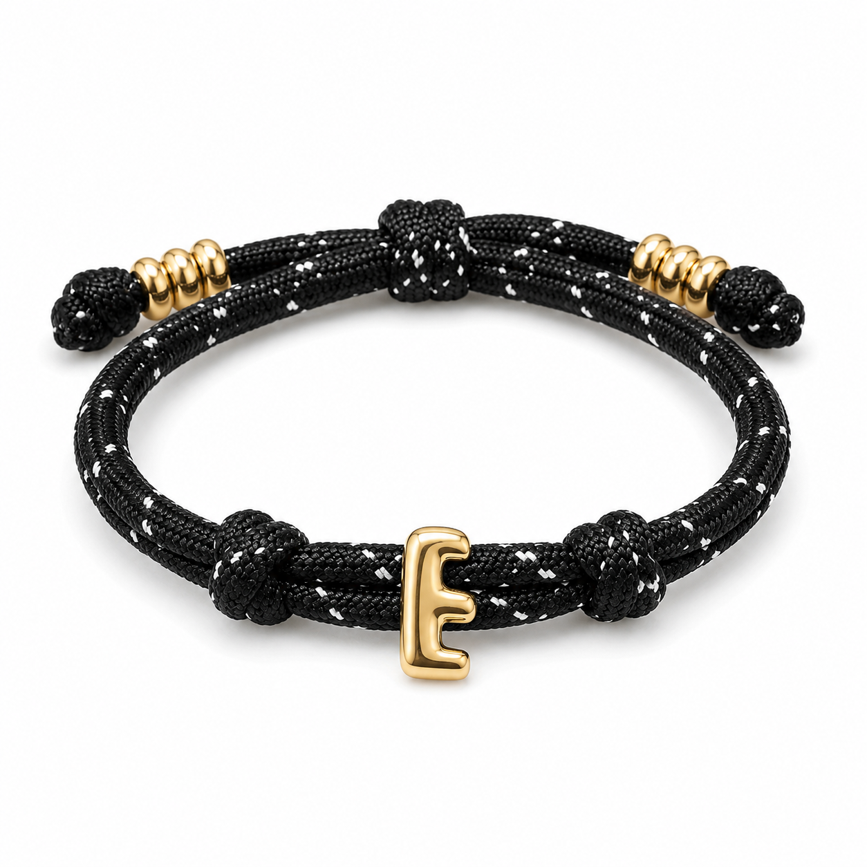 Personalized Initial Paracord Bracelet