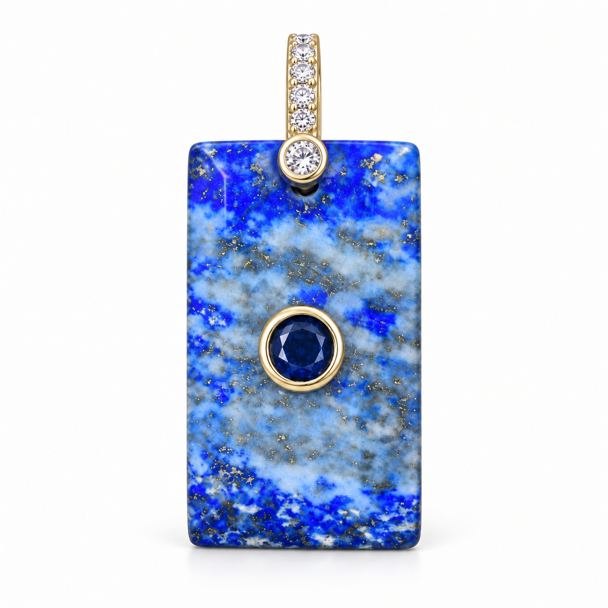 Lapis Lazuli Crystal Pendant