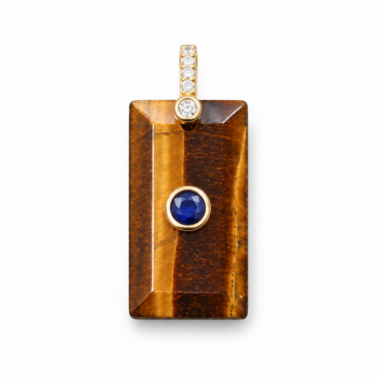 Tiger Eye Crystal Pendant