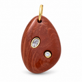 Carnelian Crystal Accent Pendant