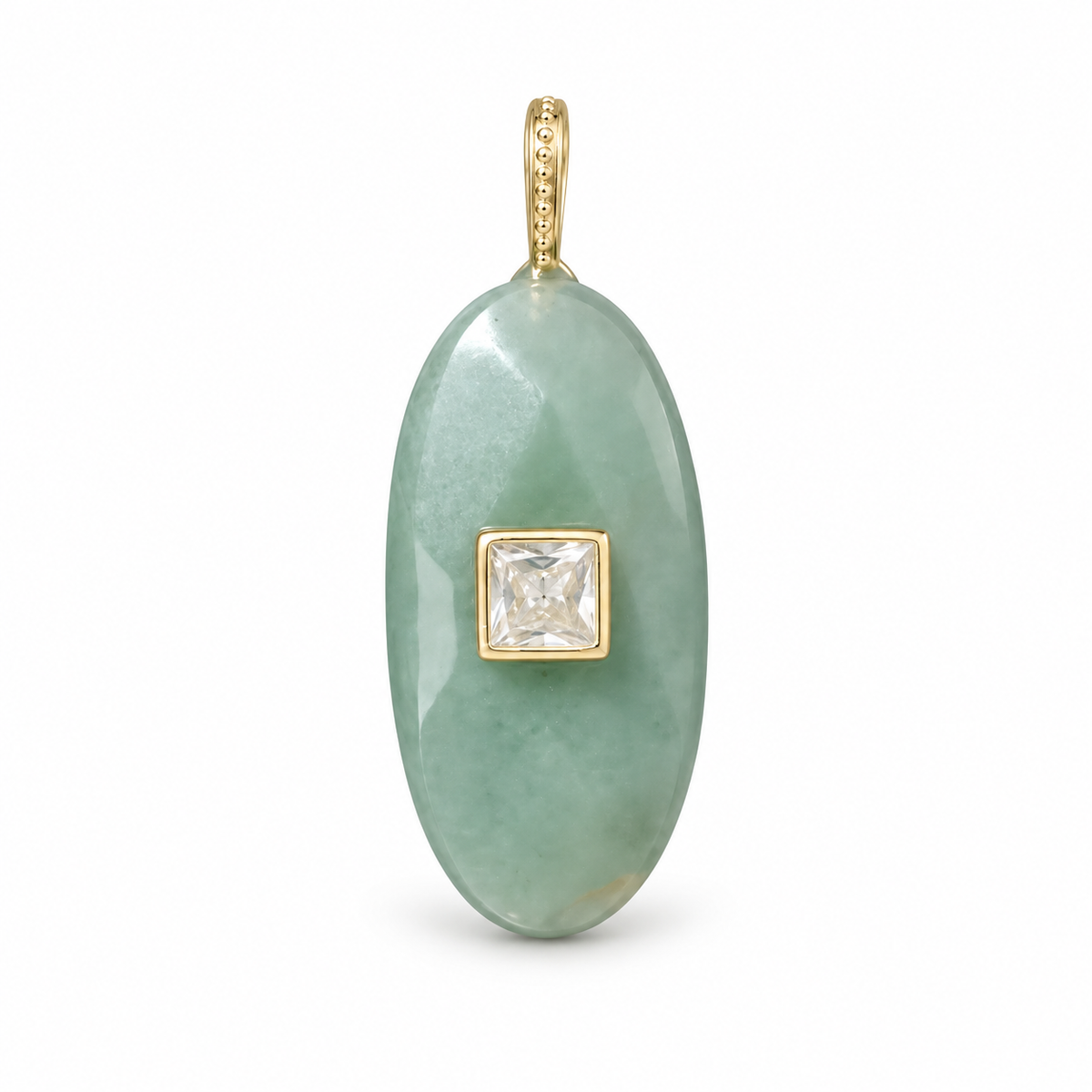 Green Aventurine Crystal Pendant