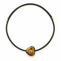 Black & Gold Magnetic Heart Necklace