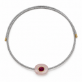 Silver Sparkle Magnetic Necklace