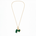 Malachite Charm Necklace